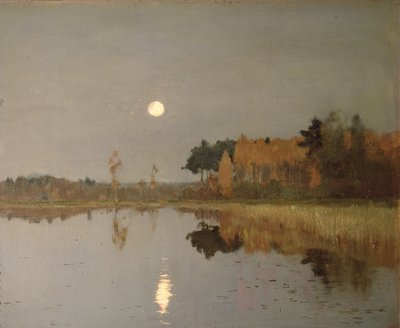 Der Dämmermond, 1899 von Isaak Ilyich Levitan